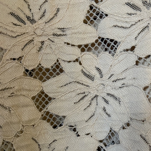 Free People Ivory Romona Lace Tie-Up Jacket - Picture 6 of 7